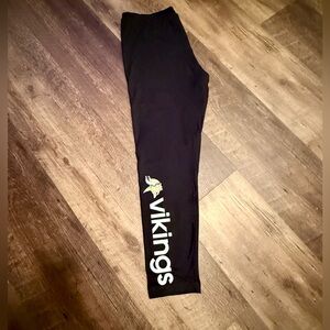 Vikings Black Women's Leggings